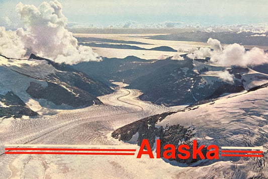Alaska - Photo: Bob & Ira Spring - Alaska Airlines - Vintage Postcard