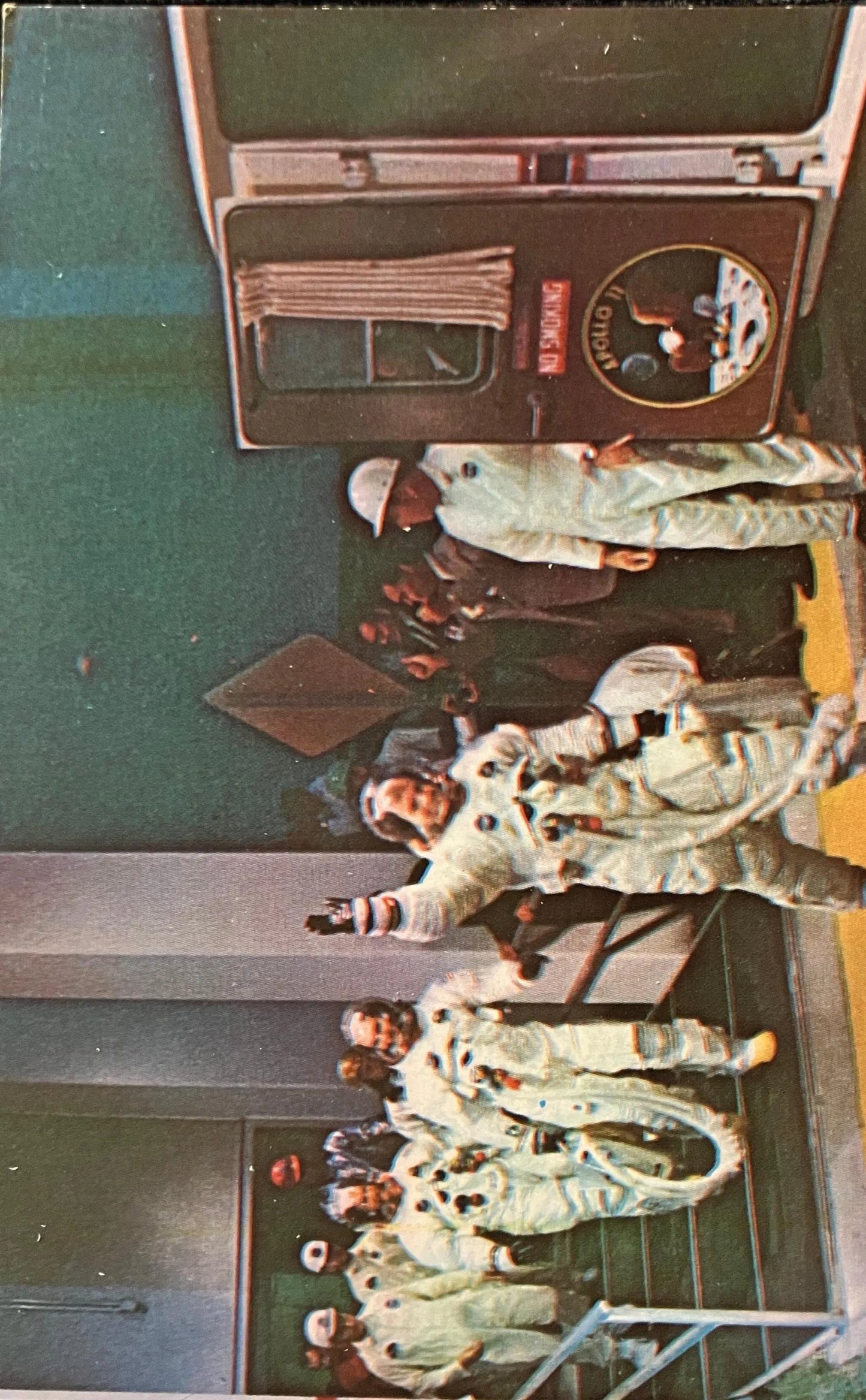 Apollo 11 Crew at John F. Kennedy Space Center NASA - Florida NASA Photo - Vintage Astronaut Postcar