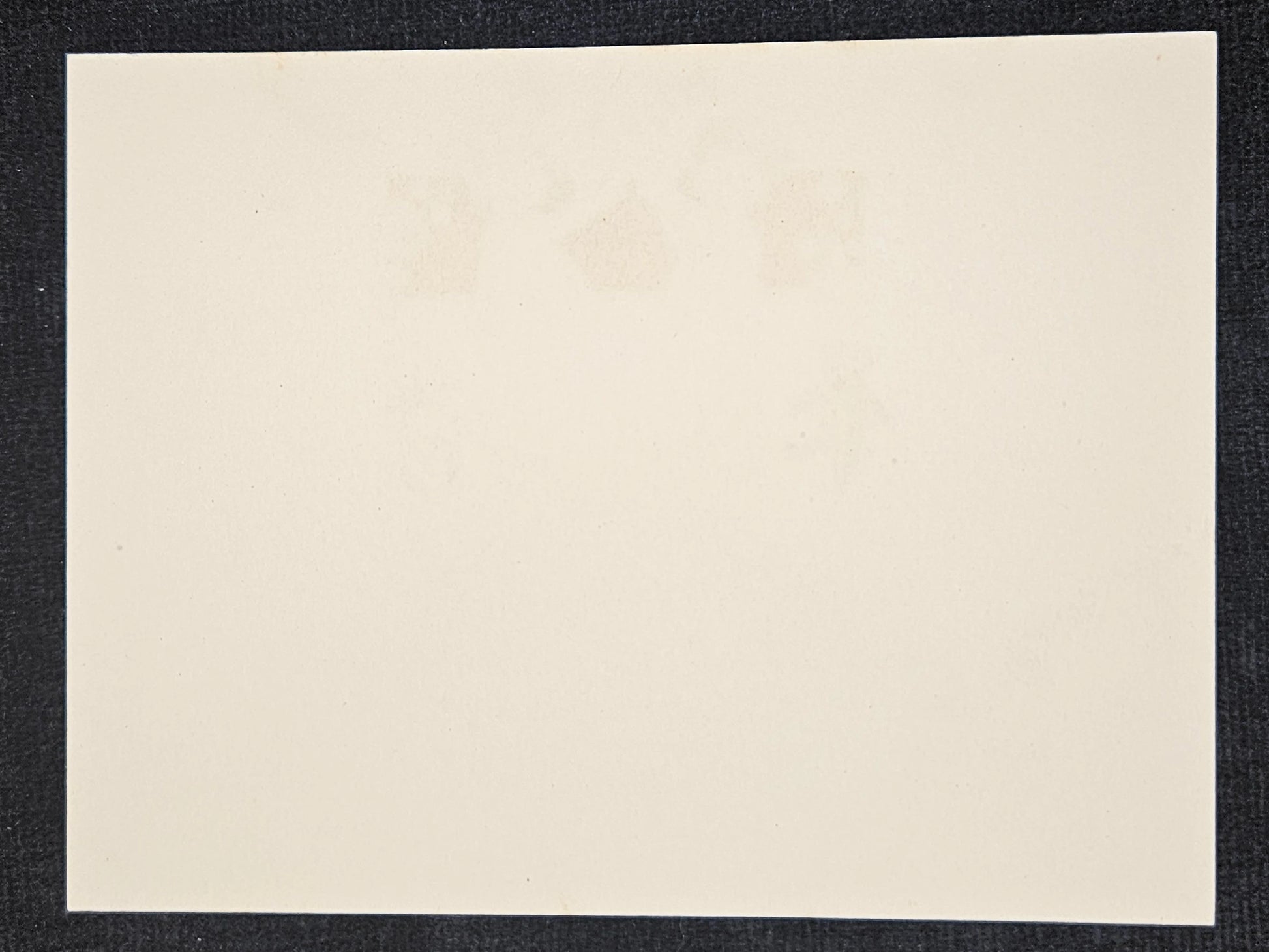 Art Deco Children's Birthday Card For Age Three from 1910 - Two children and Teddy Bear celebrate wi