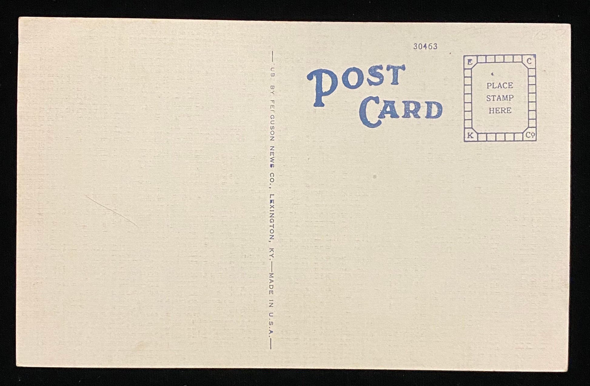 Front: Ashland, Home of Henry Clay, Lexington, KY. Back: Blank Condition: Good condition 1940s Unmailed Color: Hand color Publisher: Ferguson News Co.