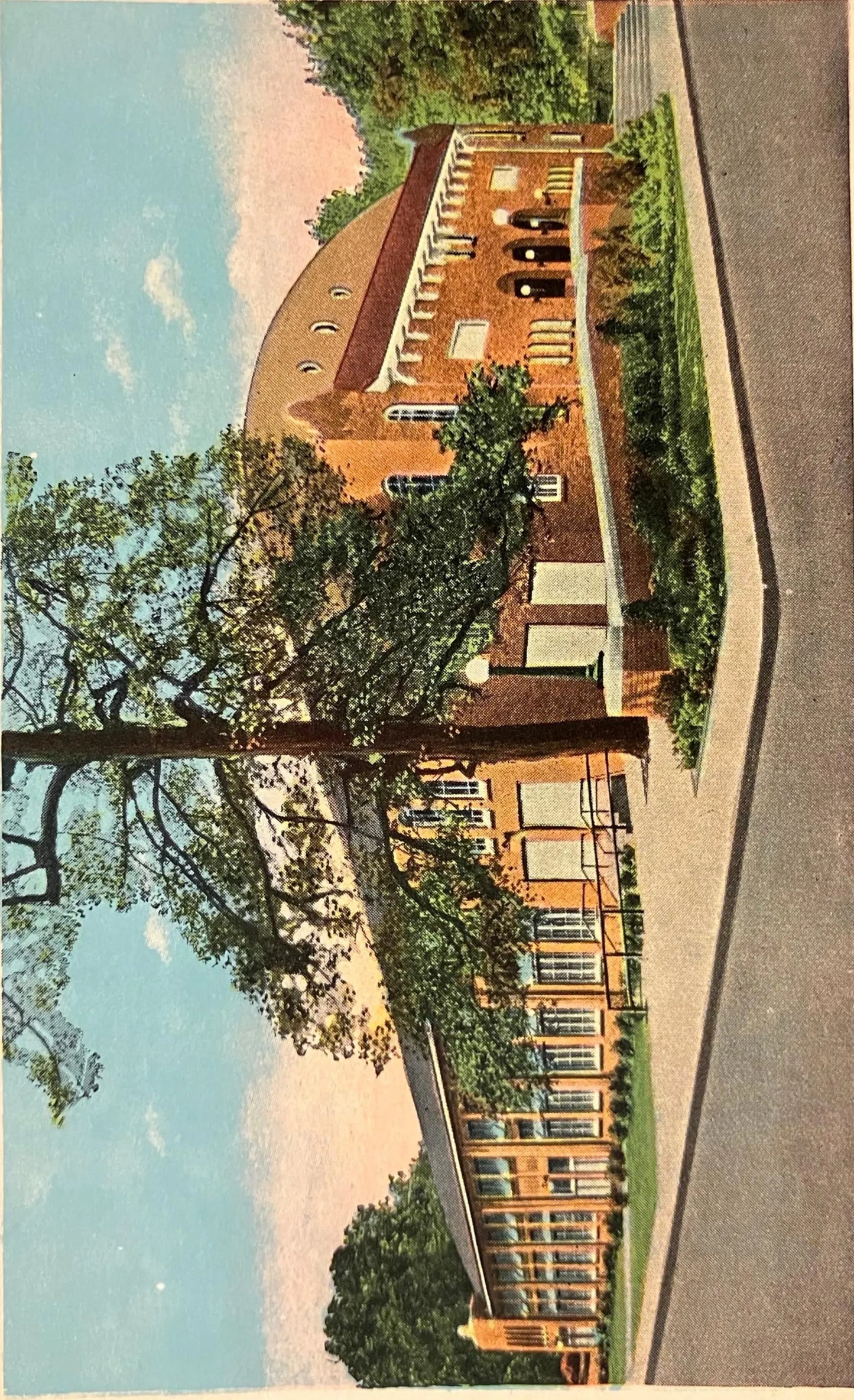Auditorium, Lakeside, Ohio on Lake Erie - Seating Capacity 4000 - In Ohio's Lake Erie Vacationland -