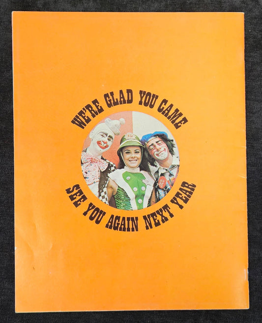 Circus Vargas Program And Magazine 1974 Paperback