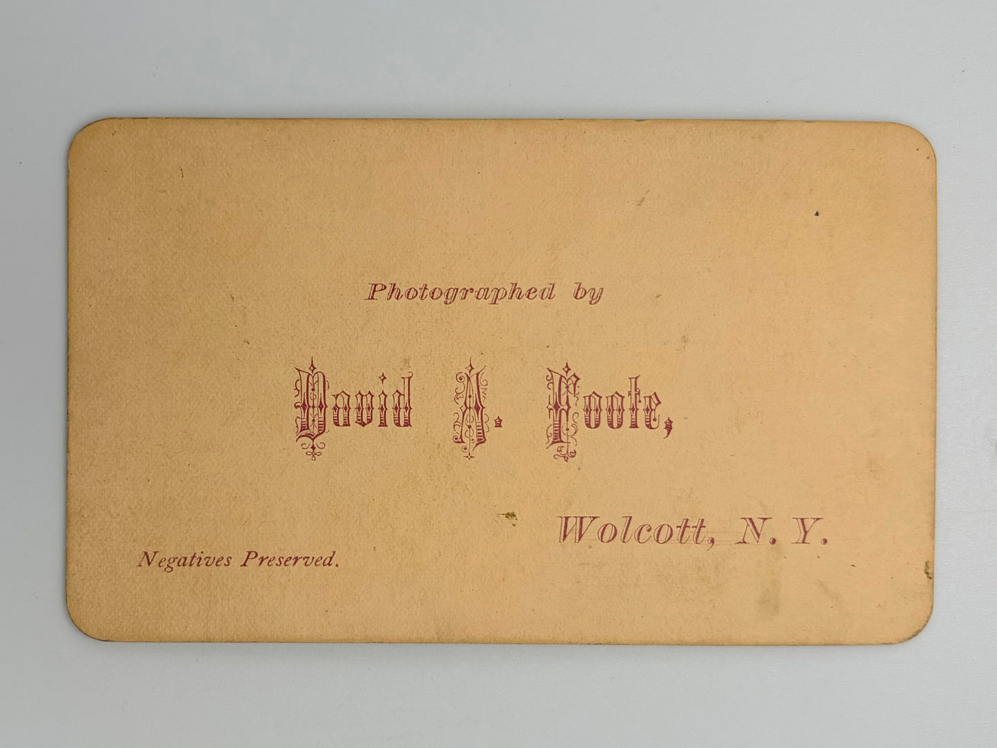 1870s Oval Portrait Carte de Visite with Victorian Hairstyle and Clothing