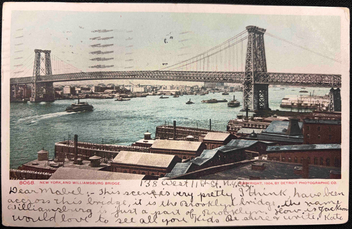 New York and Williamsburg Bridge
