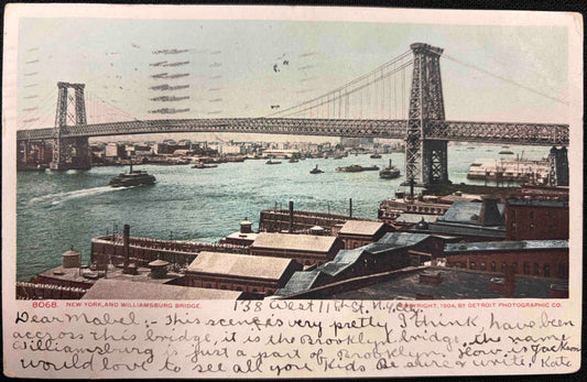 New York and Williamsburg Bridge
