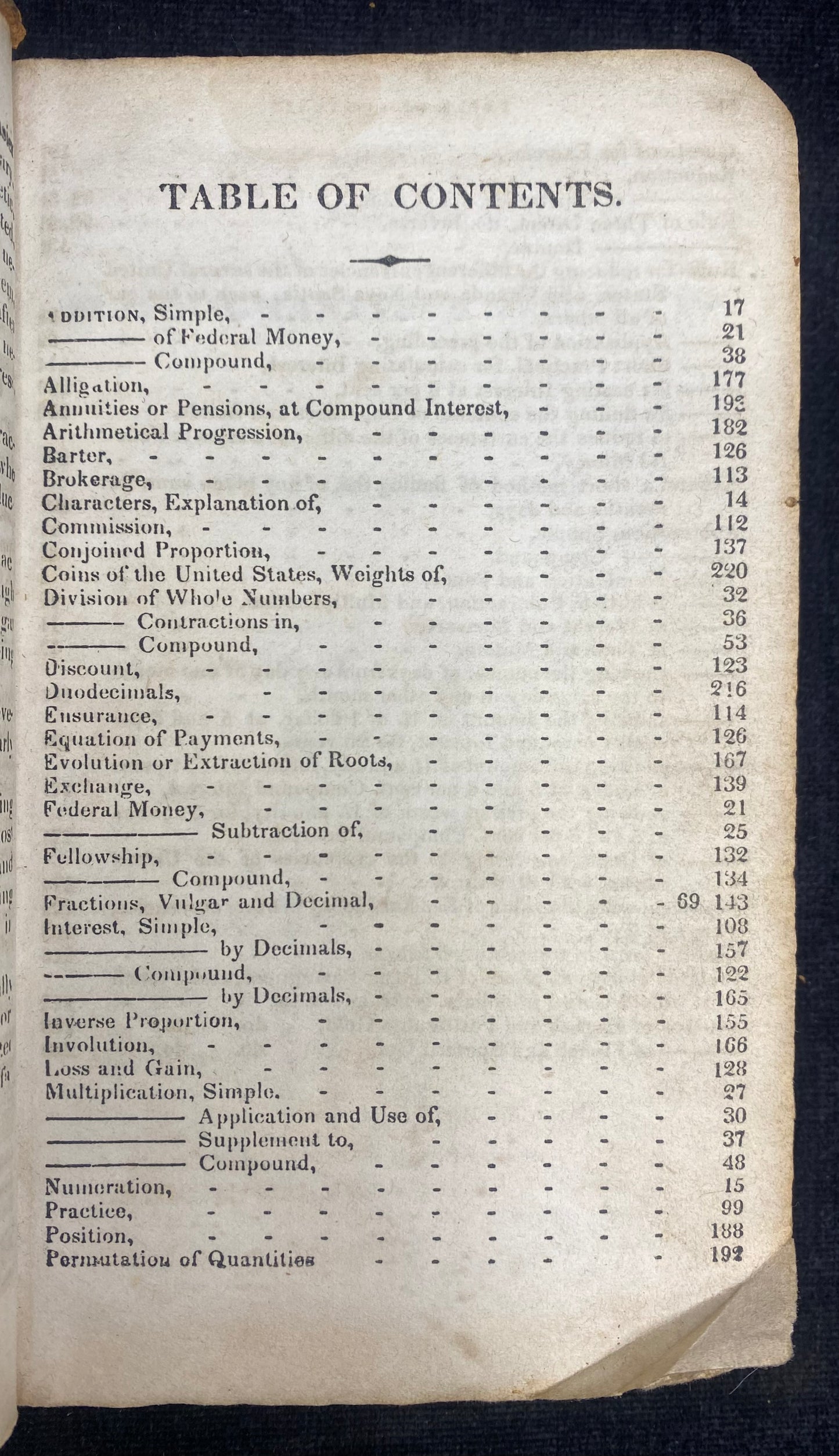 Daboll's Schoolmaster's Assistant written in 1841 - Plain Practical System of Arithmetick by Nathan Daboll with Farmer's and Mechanick's Best Method of Book-Keeping by Samuel Green