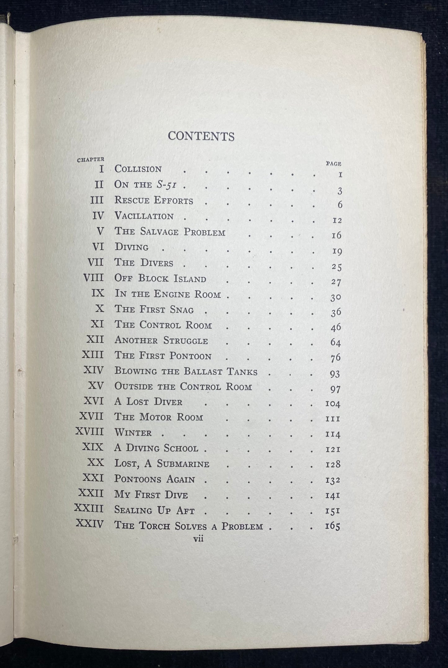 On The Bottom by Commander Edward Ellsberg - first edition - *PRINTER'S ERROR* 15 pages printed upside down