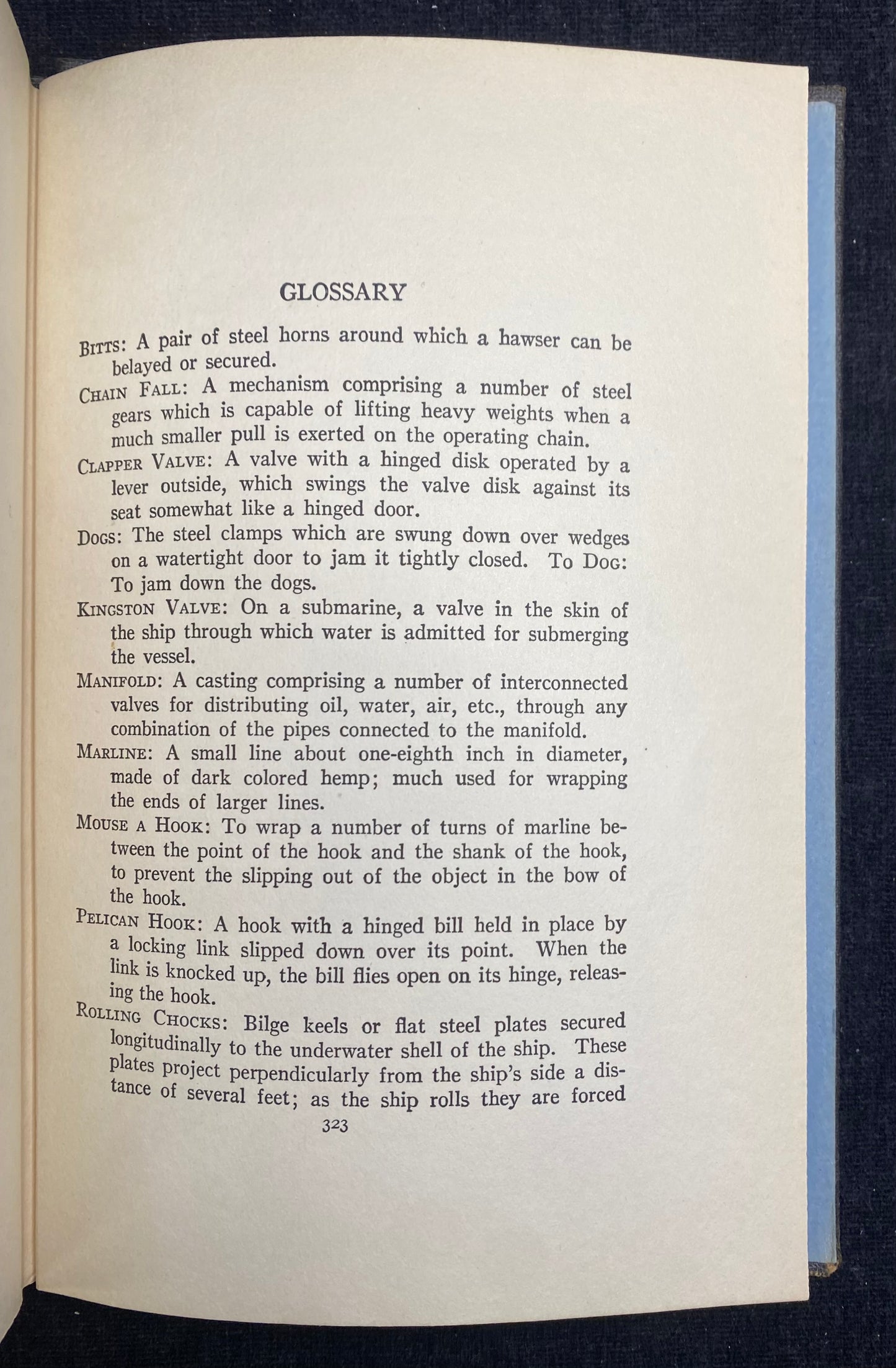 On The Bottom by Commander Edward Ellsberg - first edition - *PRINTER'S ERROR* 15 pages printed upside down