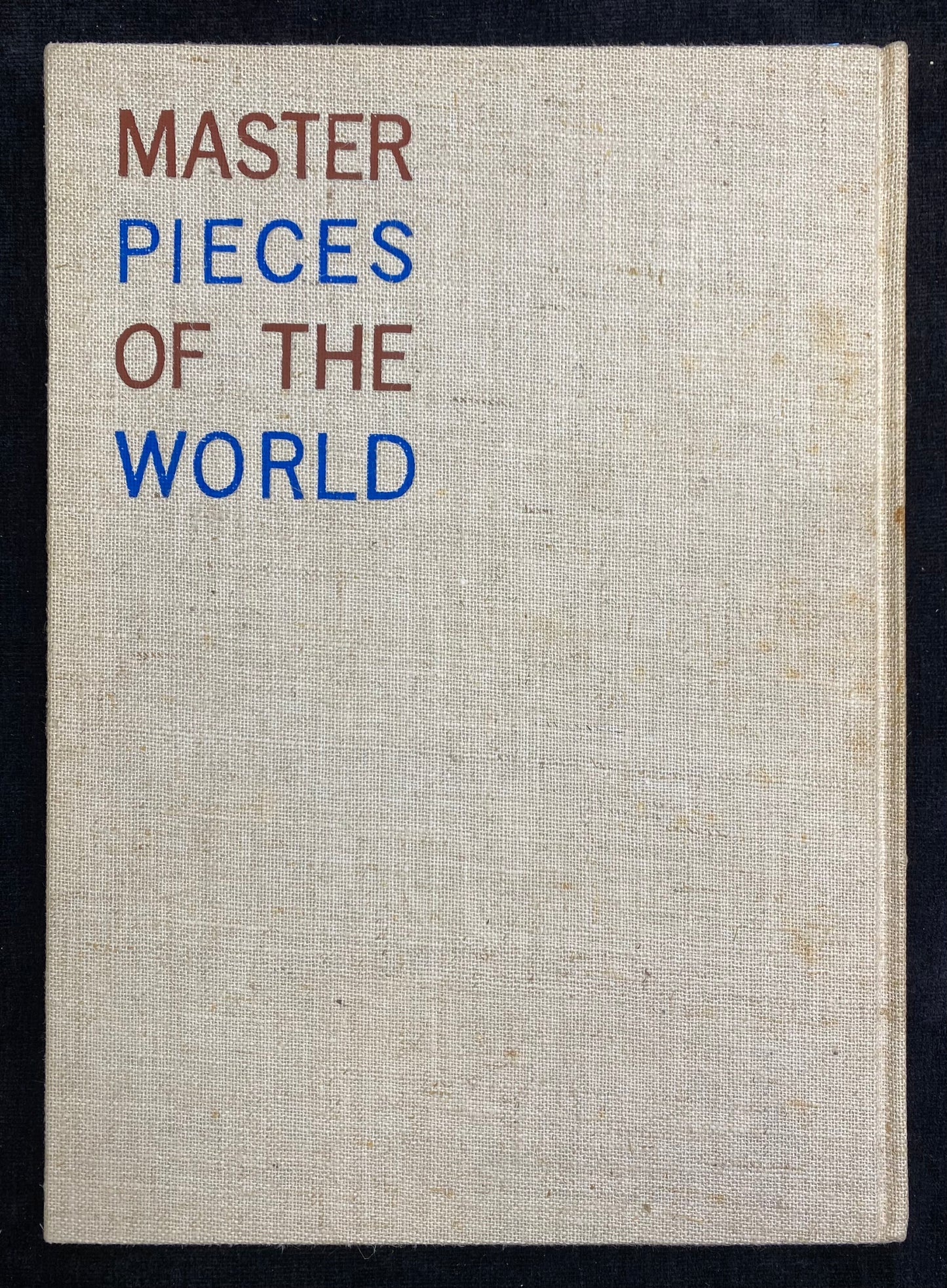 Master Pieces of the World - written in Japanese-1953 copy Vol. 5 Heibonsha series