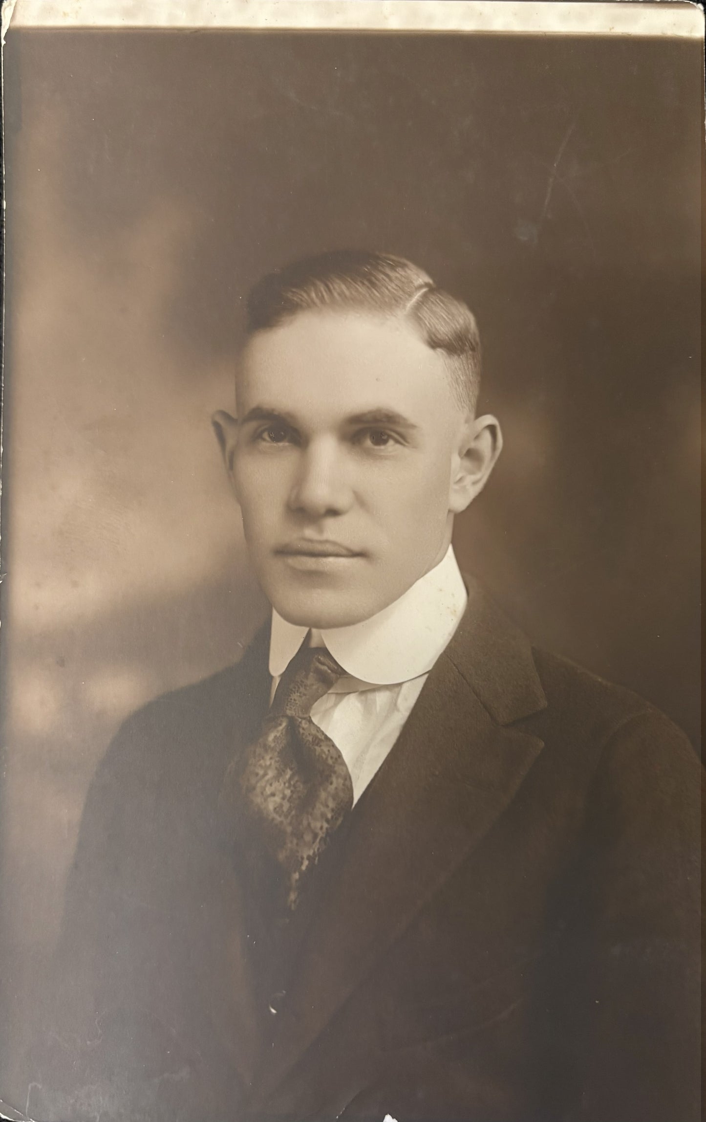 Young Man Looking Successful - High Quality Vintage Graduation Photo - Late 19th Century Cabinet Card