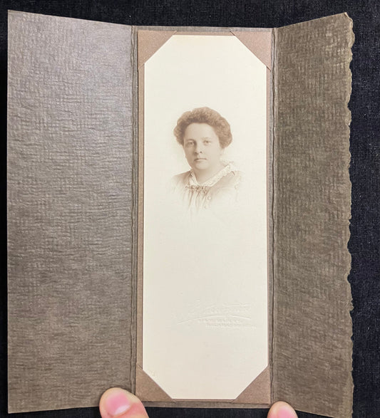 Antique Graduation Photo - Historic Kalamazoo Photo 1910s-1920s