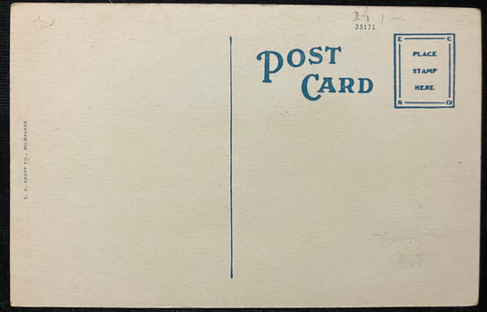 On front: Alabama Baptist Hospital, Selma, Ala.On back: Blank UnmailedCondition: Good with slight discoloration Publisher: E. C. Kropp Co.