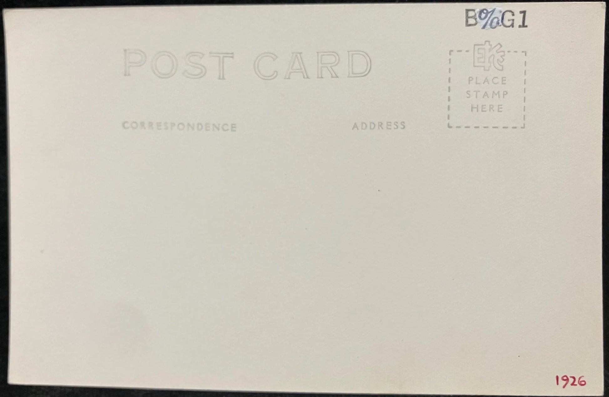 Back of RPPC - Bridge of the Gods - Columbia River Highway, Oregon - Vintage Bridge Postcard 1926