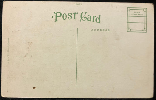 On front: City Hall and Auditorium, Dothan, Ala.On back: Blank Un-mailedCondition: Good with slight discoloration and aging Publisher: E. C. Kropp Co. Hand color