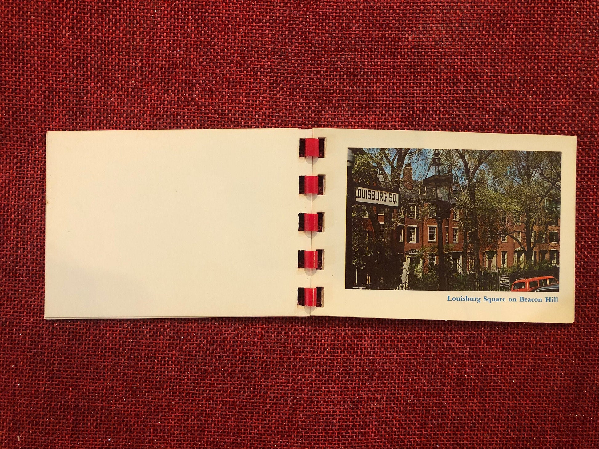 Historic Boston Freedom Trail Kodachromes Natural Color Flip Book
