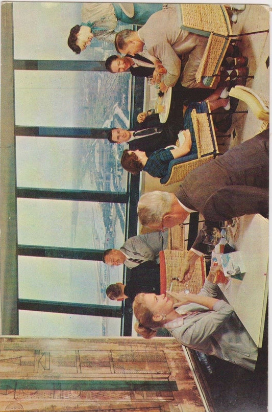 Top of the Rock Lounge of Chicago, Illinois Vintage Postcard