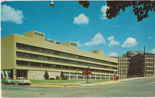 Kresge Medical Research Building - Ann Arbor, Michigan Vintage Postcard