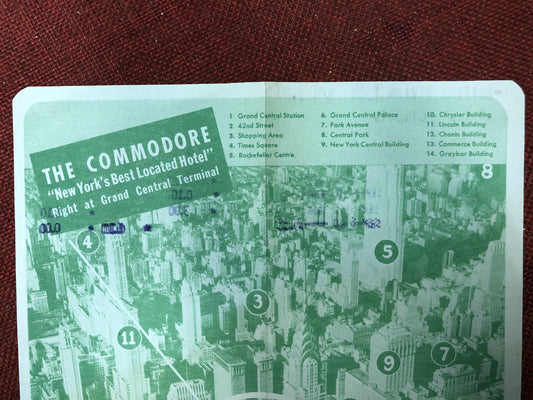 The Commodore Hotel Train Pass