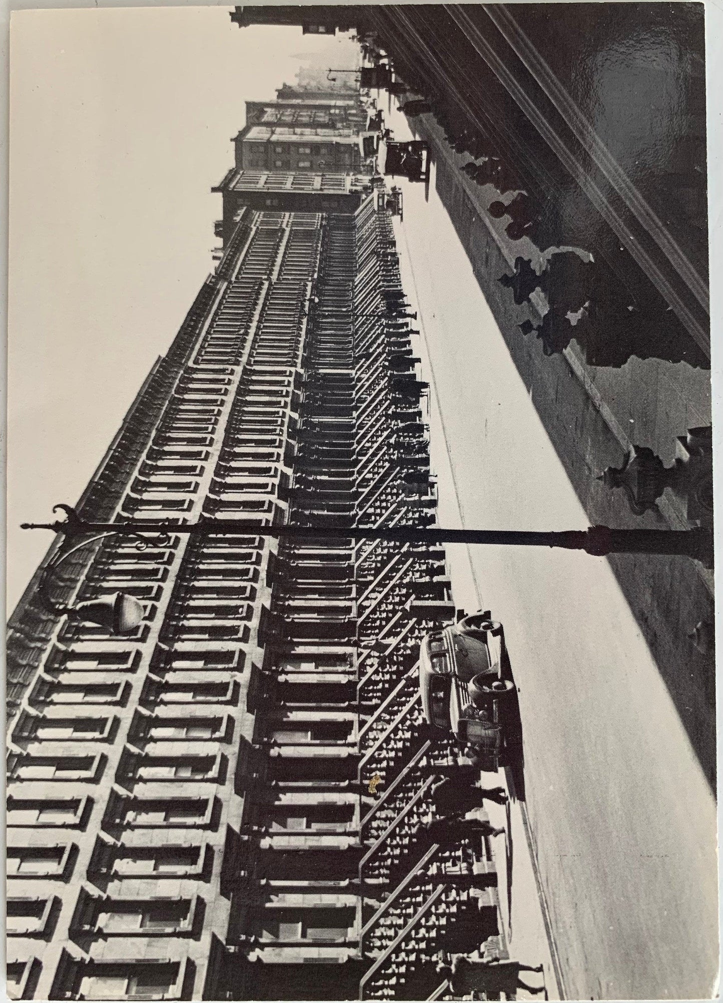 New York in the Forties - West 46th Street - 1980s Postcard