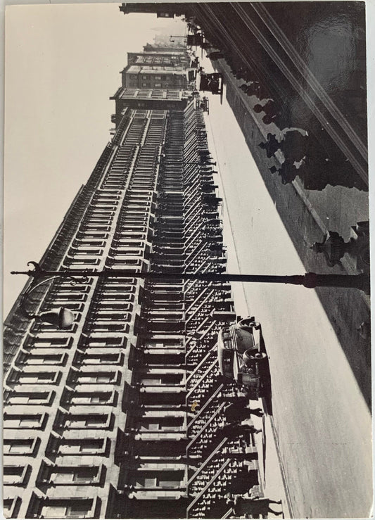New York in the Forties - West 46th Street - 1980s Postcard