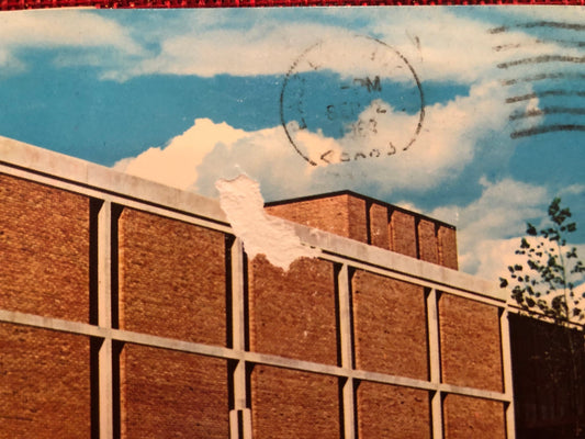 University of Michigan Space Physics Building - Vintage Postcard