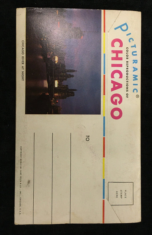 Chicago Accordion Brochure, Chicago, Illinois - 1950s/1960s Vintage Postcard