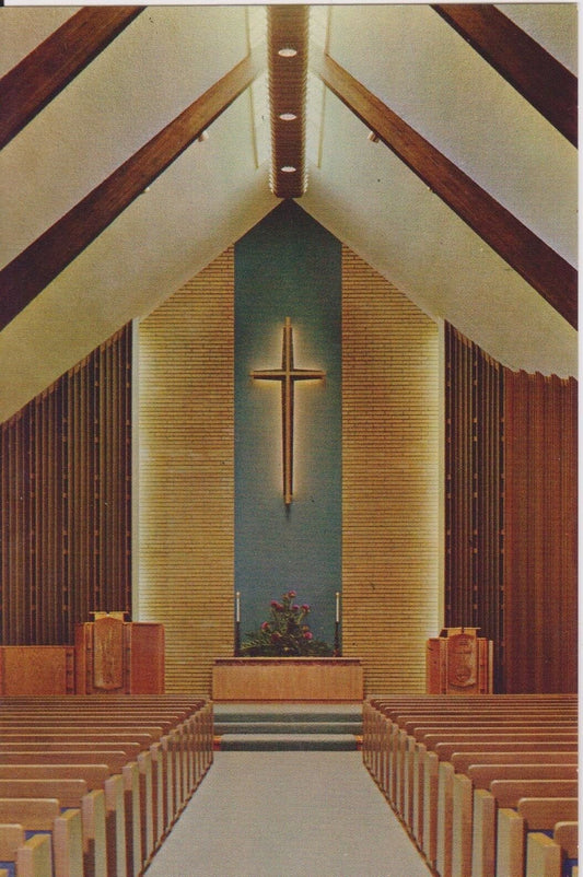 Neighborhood Congregational Church, Laguna Beach, California - Vintage Postcard