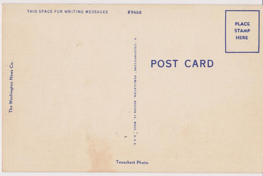 Blair House - Washington D.C., Maryland - 1930-1944 Vintage Postcard