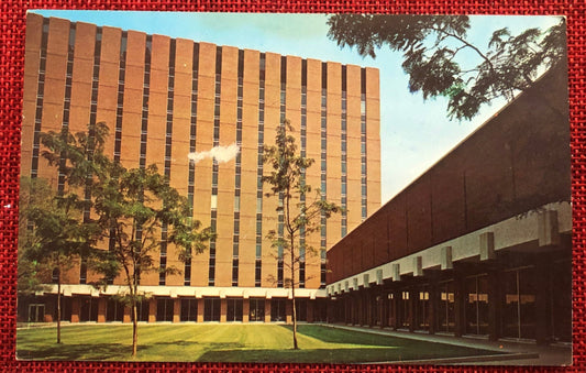 University of Michigan Physics and Astronomy Building - Vintage Postcard