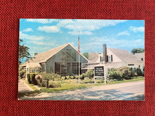 The Cape Half House Restaurant - Cape Cod, Massachusetts - 1950s Postcard