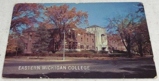 Charles McKenny Hall - Eastern Michigan Vintage Postcard