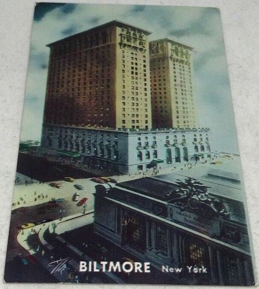 The Biltmore - VIntage New York Postcard