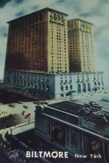 The Biltmore - VIntage New York Postcard