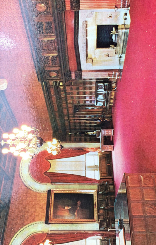 Governor's Room of the State Capitol, Albany, New York Vintage Postcard
