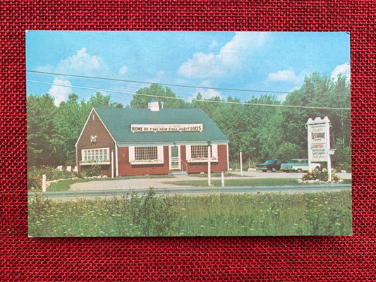 House of 1800 - Home of Fine New England Foods - Glen Cove, Maine - Vintage Postcard