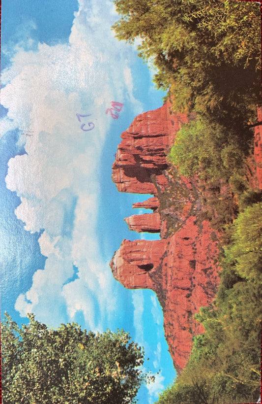 Court House, Sedona, Arizona - Vintage Postcard 1985