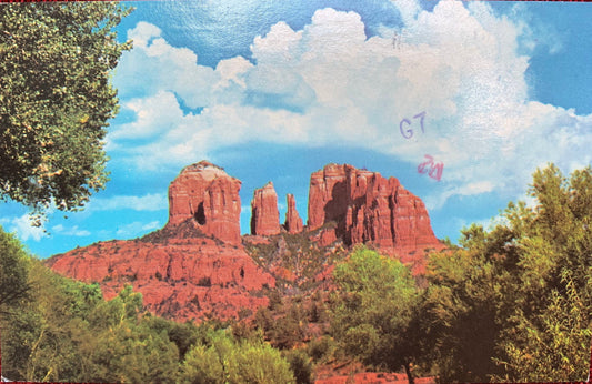 Court House, Sedona, Arizona - Vintage Postcard 1985