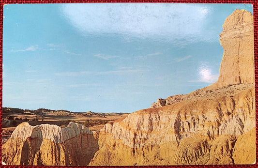 Slim Buttes, South Dakota SD Vintage Postcard