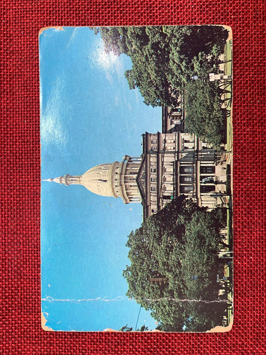 Michigan State Capitol, Lansing, Michigan MI Vintage Postcard