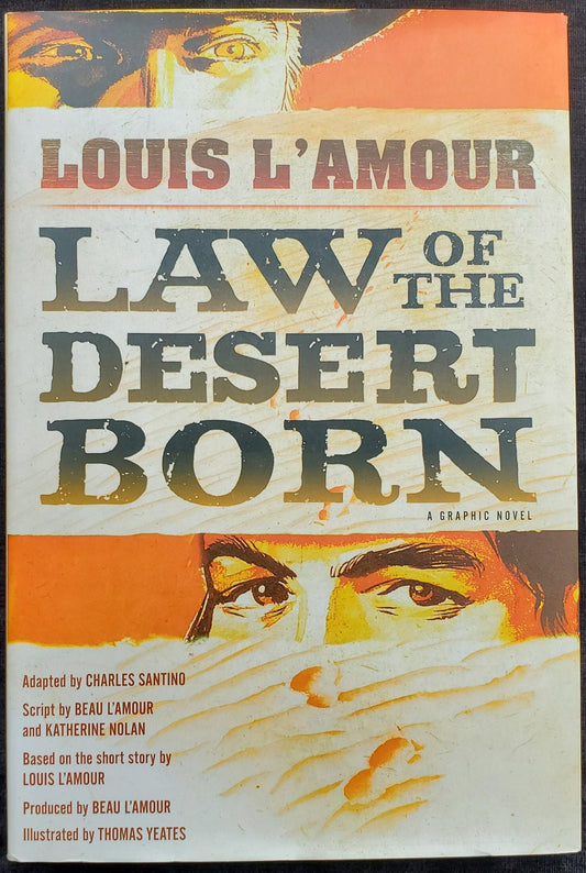 Signed Law of the Desert Born Graphic Novel