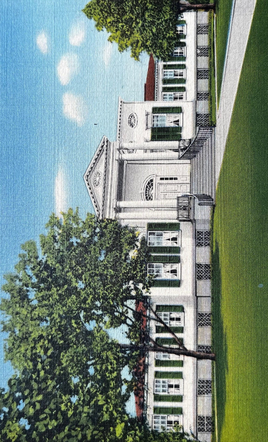 The Taft Museum, Cincinnati, Ohio - Linen Postcard