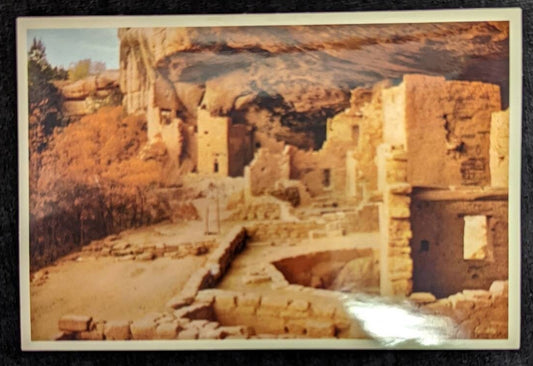 Spruce Tree Ruin - Mesa Verde National Park - Vintage Postcard