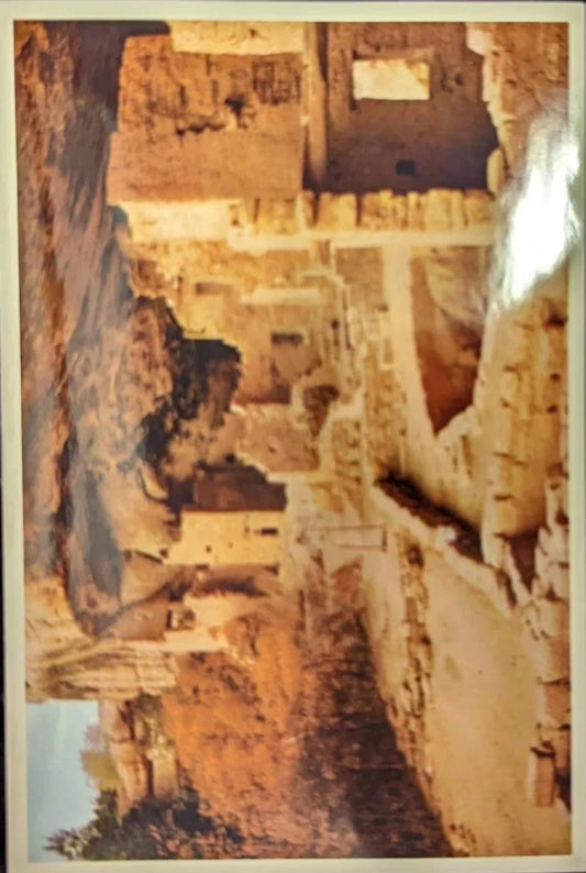 Spruce Tree Ruin - Mesa Verde National Park - Vintage Postcard