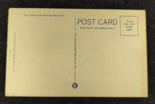 Washington State Capitol Building, Olympia, Washington - Vintage Postcard 1940s