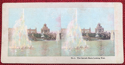St. Louis World's Fair 1904 Set of 2 Stereo View Cards