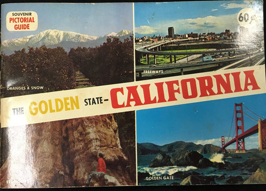 California Accordion Brochure 1950s/60s Vintage Postcard