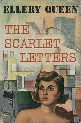 The Scarlet Letters, Hardcover- Ellery Queen 1st Edition, 1st Printing