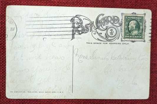The historic Borgess Hospital of Kalamazoo, Michigan is featured on this postcard. It is marked as s