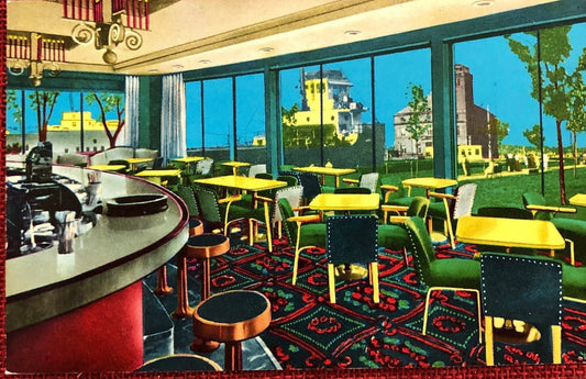 The New Cocktail Lounge at Hotel Ojibway, Sault Ste. Marie, Michigan Vintage Postcard