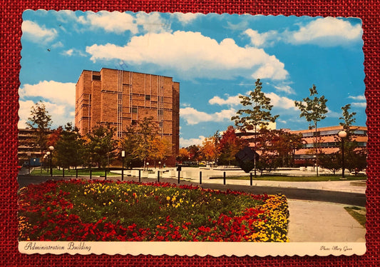University of Michigan Administration Building, Ann Arbor, Michigan - Vintage Postcard